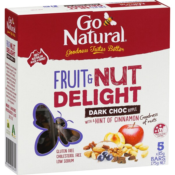 Go Natural Fruit Snacks  175g