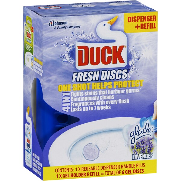 Duck Fresh Discs Toilet Cleaner Lavender 36ml