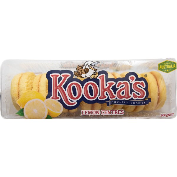 Kooka's Country Cookies Lemon 200g