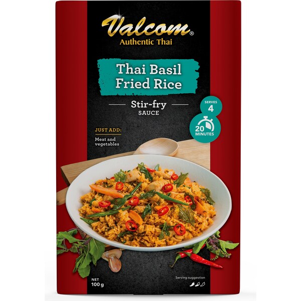 Valcom Thai Basil Fried Rice Stir Fry Sauce 100g