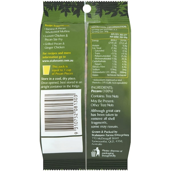 Riverside Pecan Pieces 130g