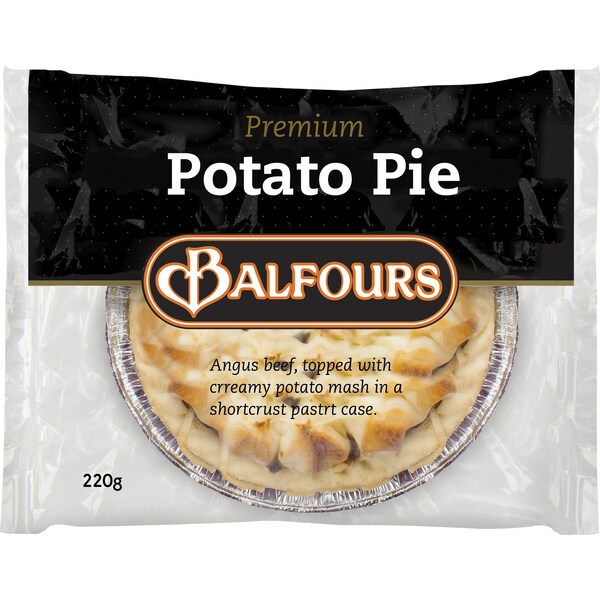 Balfours Premium Potato Pie 220g