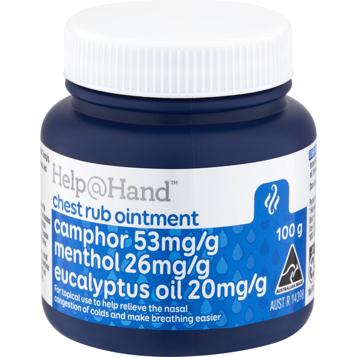 HelpHand Chest Rub 100g bunch