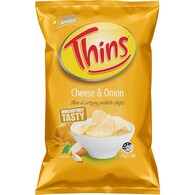 Thins Cheese & Onion Chips