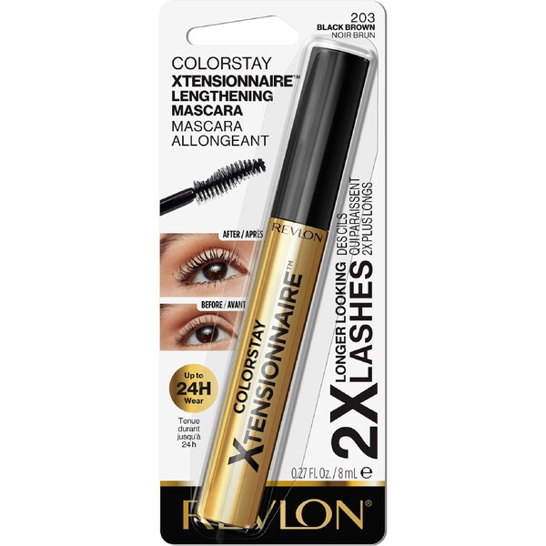 Revlon Colorstay Xtensionnaire Mascara Black Brown each