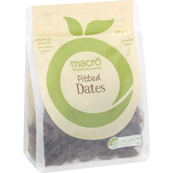 Macro Pitted Dates 500g