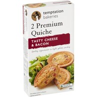 Temptation Bakeries Quiche Tasty Cheese & Bacon