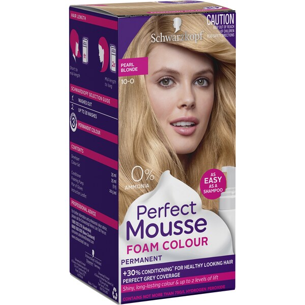 Schwarzkopf Perfect Mousse 10 Pearl Blonde Each