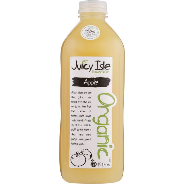 Juicy Isle Organic Apple Juice 1.5l