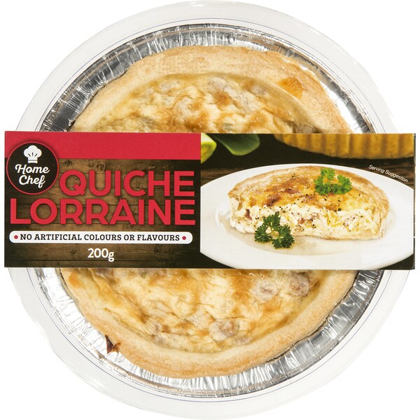 Woolworths Quiche Lorraine Chilled Meal 200g