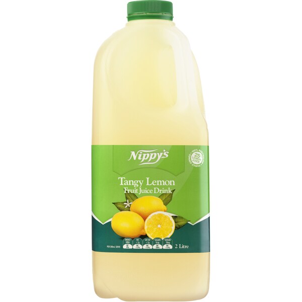 Nippy's Drink Tangy Lemon Tangy Lemon 2l