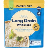 Woolworths Microwave White Long Grain Rice Family