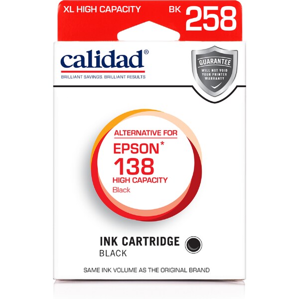Calidad Epson Printer Ink 138 Black Each
