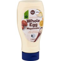 Woolworths Whole Egg Mayonnaise