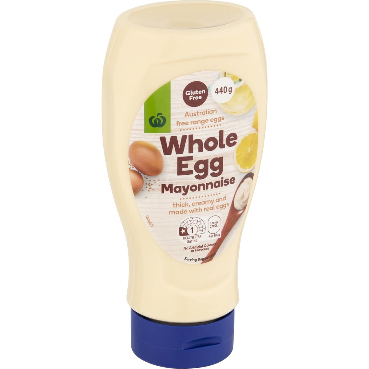 Woolworths Whole Egg Mayonnaise 440g bunch