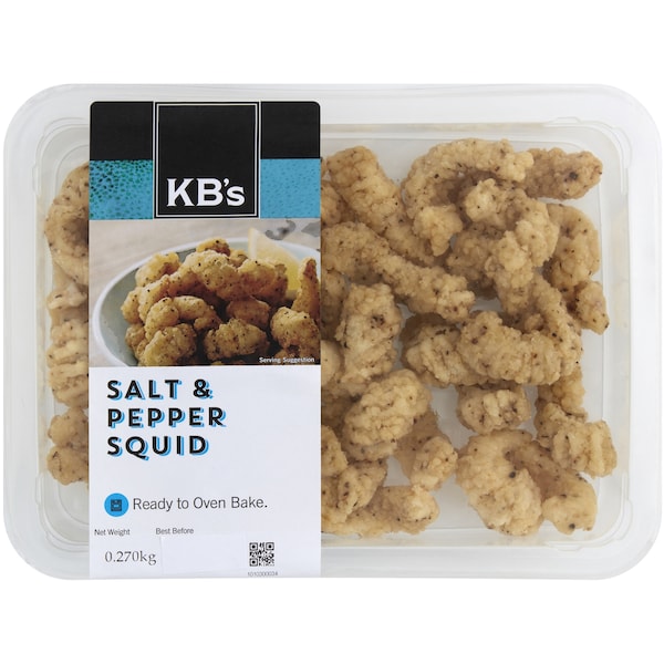 KB Seafood Co. Squid Salt & Pepper 270G
