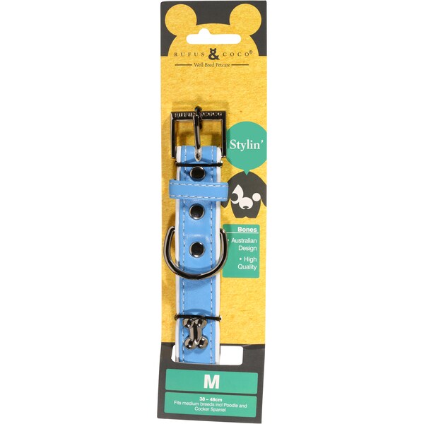 Rufus & Coco Accessory Bones Collar Medium Each