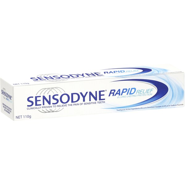 Sensodyne Sensitive Toothpaste Rapid Relief 110g