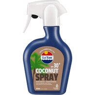 Le Tan SPF30+ Coconut Sunscreen Spray