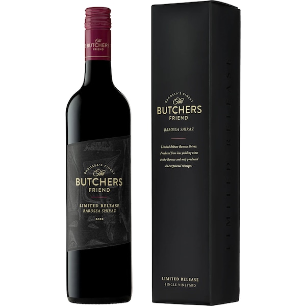 The Butchers Friend Limited Release Barossa Shiraz Bottle 750mL