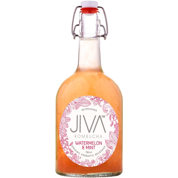 Jiva Kombucha Watermelon & Mint 750ml