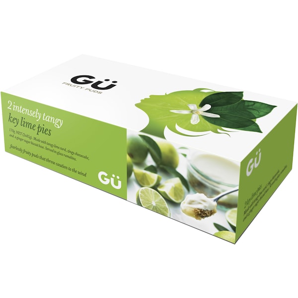 GU New York Key Lime Pies 2 Pack 170G