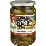 Always Fresh Cucumbers Polish Ogor