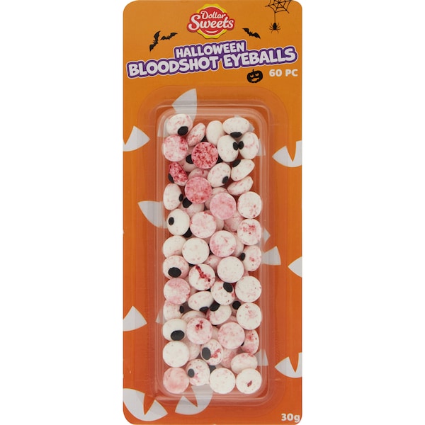 Dollar Sweets Halloween Eyeball Sprinkles 30g