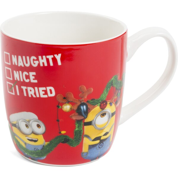 Minions Naughty Or Nice Ceramic Mug Each
