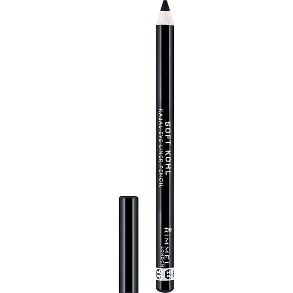 Rimmel London Soft Kohl Kajal Eye Pencil 061 Jet Black 1.2G
