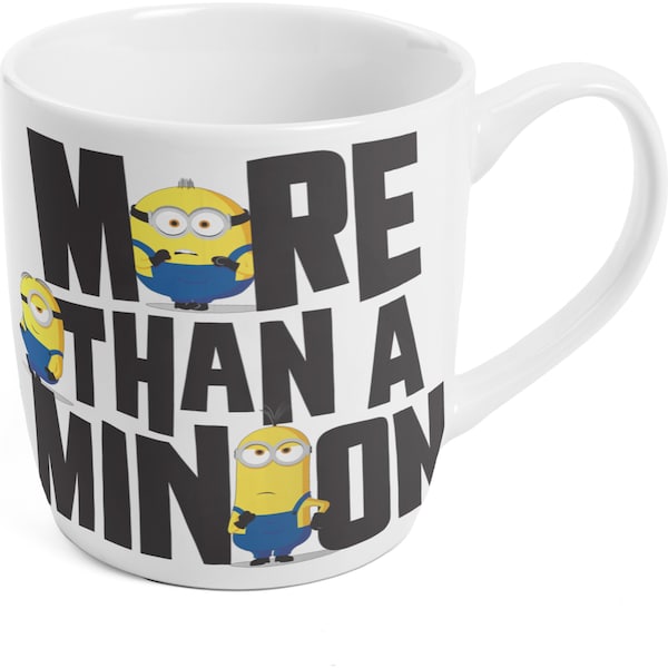 Minions More Than a Minion Ceramic Mug Each