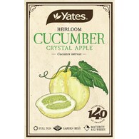 Yates Heirloom Cucumber Crystal Apple Seeds