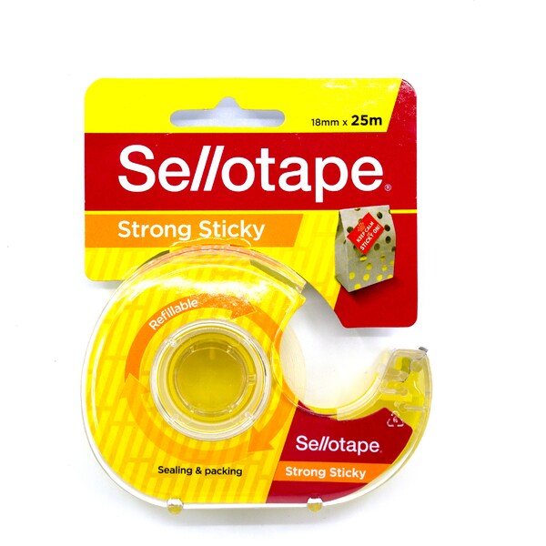 Sellotape Sticky Tape Abs Dispenser 18Mmx25M each