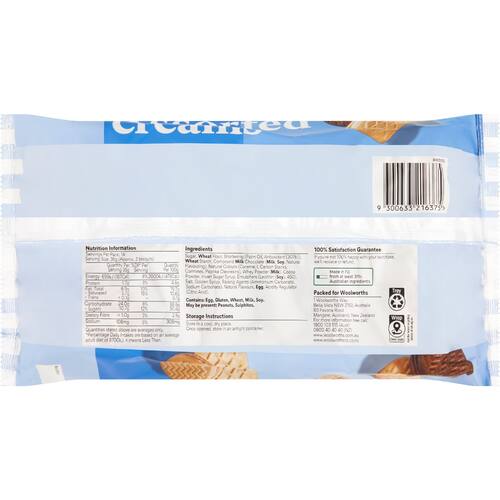 Woolworths Creams Assorted 500g bunch