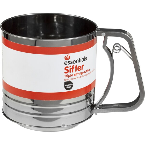 Essentials Bakeware Stainless Steel Sifter each