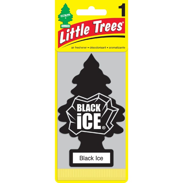 Little Trees Air Freshener Black Ice each
