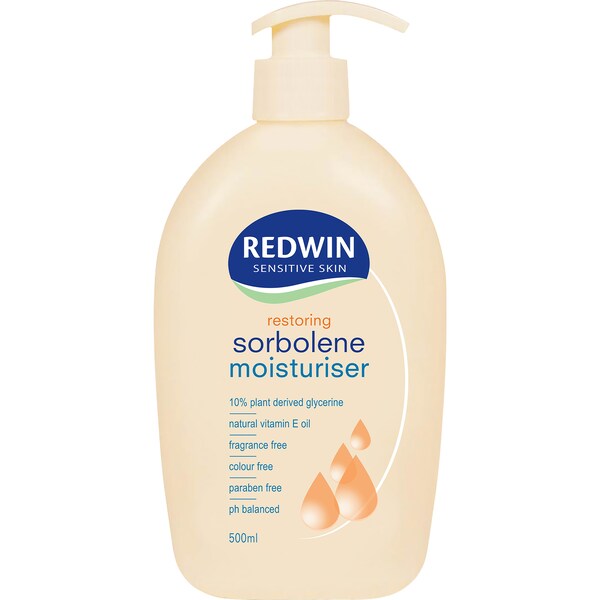 Redwin Sorbolene Body Moisturiser With Vitamin E 500mL
