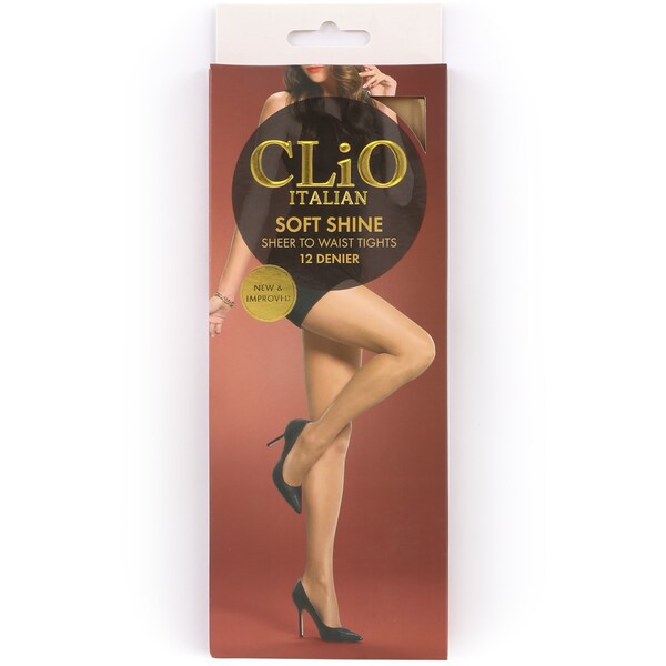 Clio Italian Soft Shine 12d Pantyhose Natural Medium Each