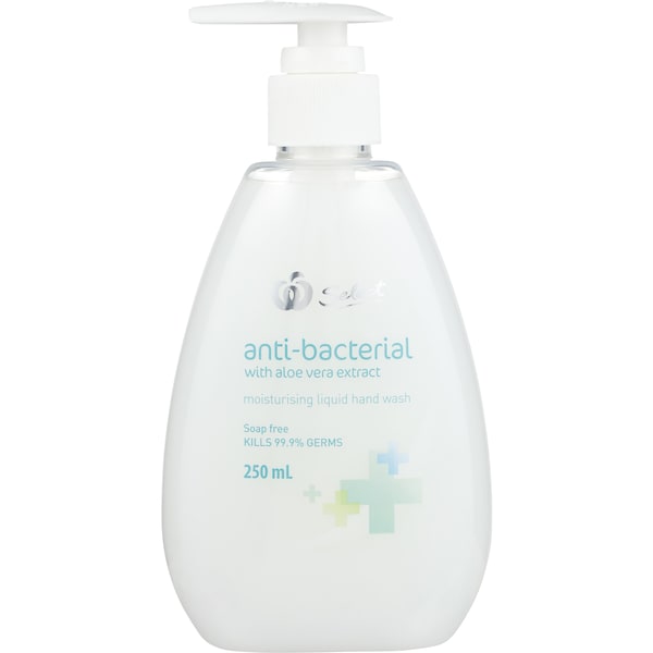 Woolworths Handwash Antibacterial Aloe Vera 250mL