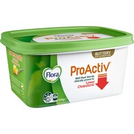 Flora Proactiv Margarine Spread Buttery