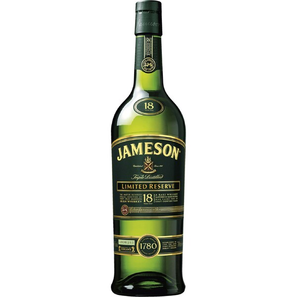 Jameson 18 Year Old Irish Whiskey 700mL