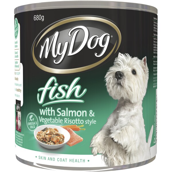 My Dog Adult Dog Food Fish Salmon & Veg Risotto 680g