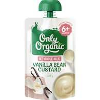 Only Organic 6 Months+ Vanilla Bean Custard