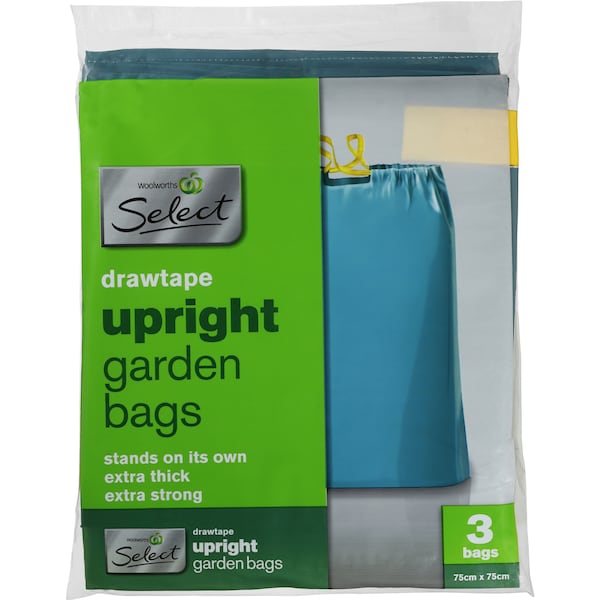 Woolworths Garden Bag Upright 3 Pack