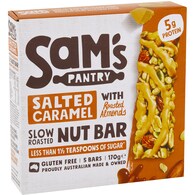 Sam's Pantry Salted Caramel Nut Bar