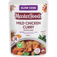MasterFoods Mild Chicken Curry Slow Cook Recipe Base
