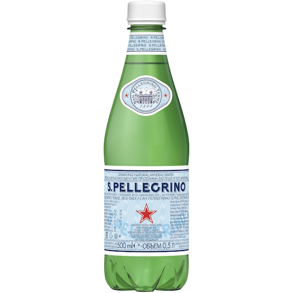 San Pellegrino Sparkling Natural Mineral Water 500mL