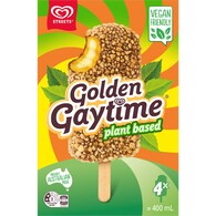 Golden Gaytime Plant Based Sticks Plant Based