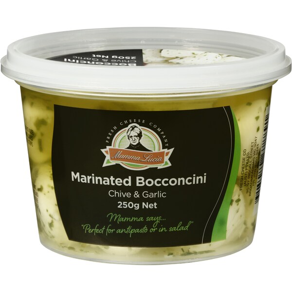 Mamma Lucia Chive & Garlic Bocconcini 250g