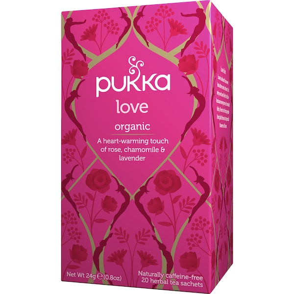 Pukka Organic Love Herbal Tea Sachets 20 pack